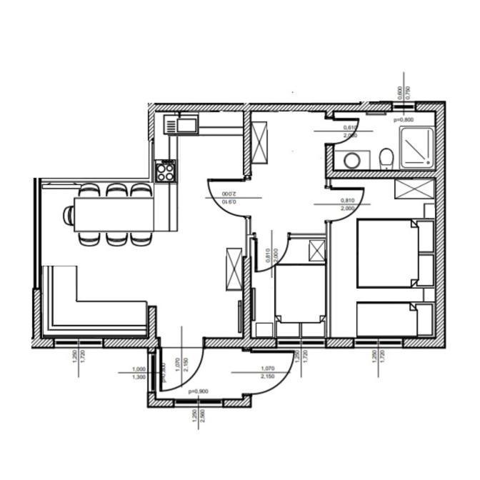 Socaland Apartmaji Dış mekan fotoğraf